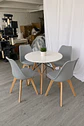 Comedor Redondo Melamina Eames con Sillas Tulip - Miniatura 16