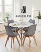 Comedor Redondo Melamina Eames con Sillas Tulip - Miniatura 17