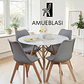 Comedor Redondo Melamina 4 Sillas Tulip – Mesa Eames - Miniatura 17