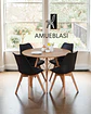 Comedor Redondo Melamina Eames con Sillas Tulip - Miniatura 19