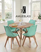 Comedor Redondo Melamina Eames con Sillas Tulip - Miniatura 23