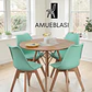 Comedor Redondo Melamina 4 Sillas Tulip – Mesa Eames - Miniatura 23