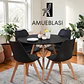 Comedor Redondo Melamina 4 Sillas Tulip – Mesa Eames - Miniatura 32
