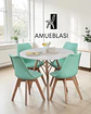 Comedor Redondo Melamina Eames con Sillas Tulip - Miniatura 34