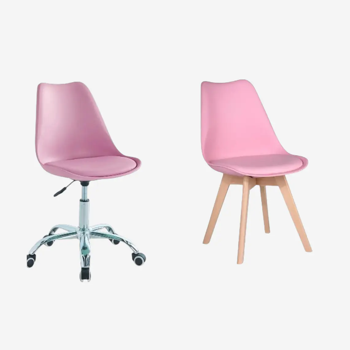 Silla Tulip Escritorio + Silla Tulip 8