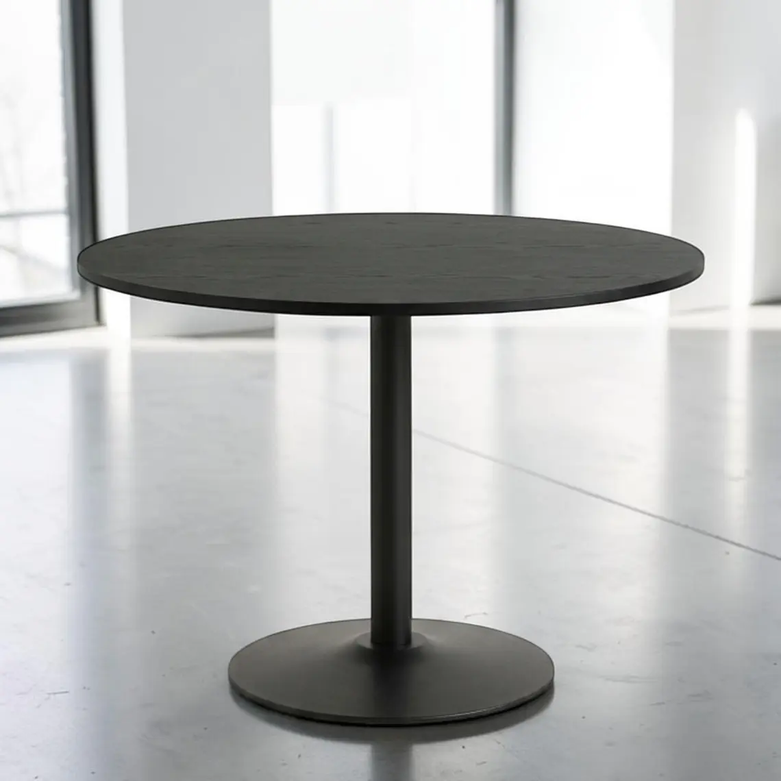 Mesa Tulip Nordica Negra 100 cm 2