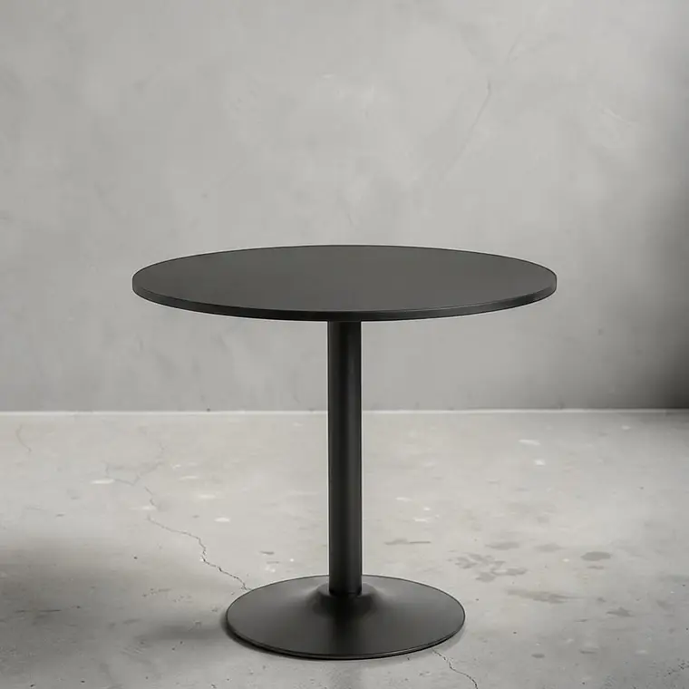 Mesa Tulip Nórdica Negra 80 cm 2