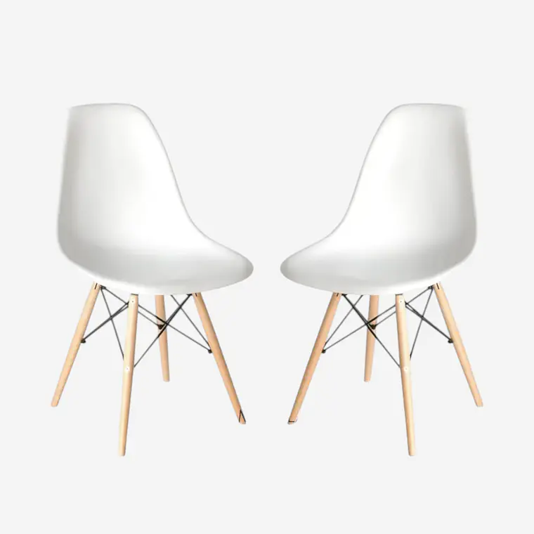 Pack 2 Sillas Eames 1