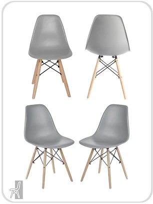 Pack 4 Sillas Eames
