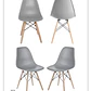Pack 4 Sillas Eames - Miniatura 2