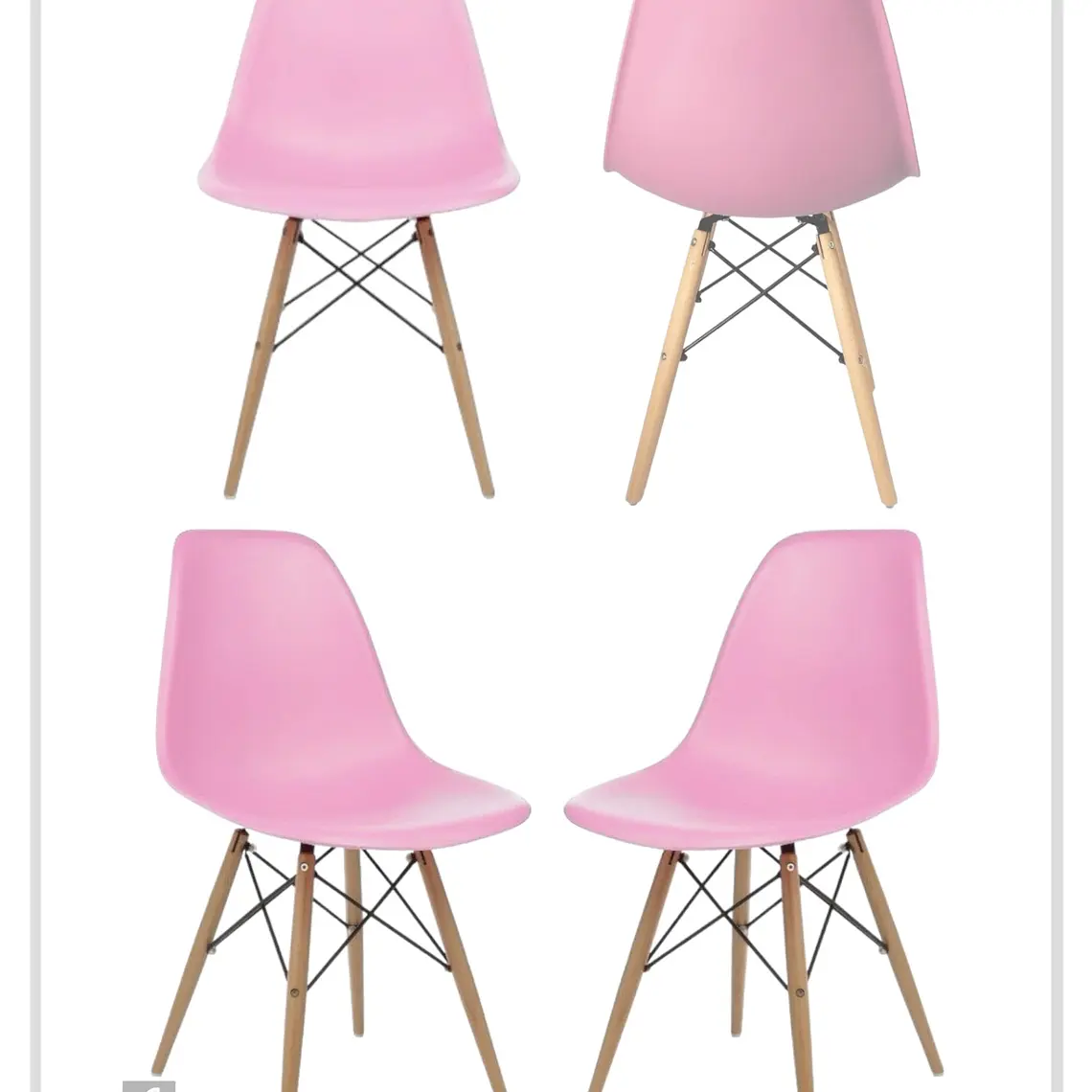 Pack 4 Sillas Eames 4