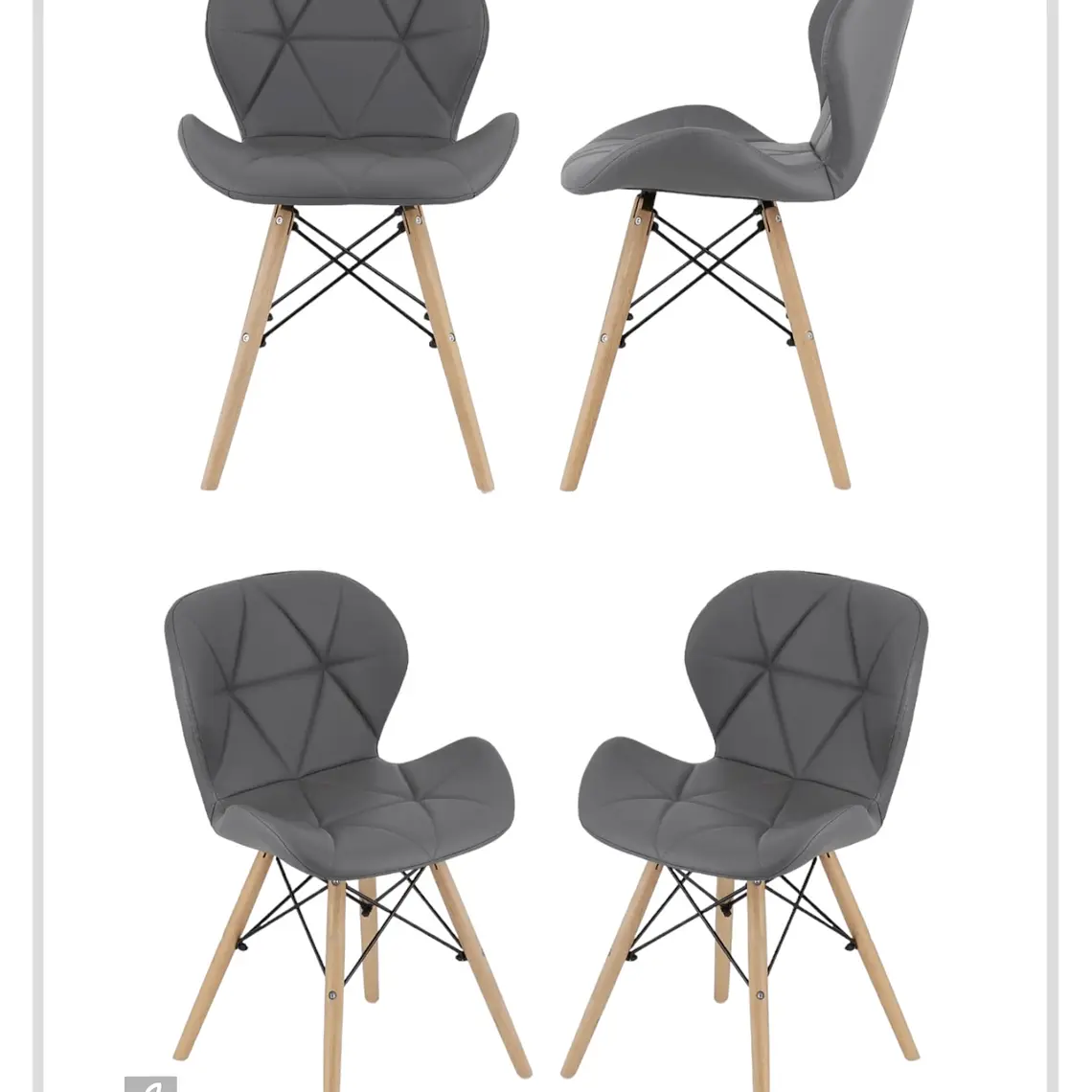 Pack 4 Sillas Radar 2