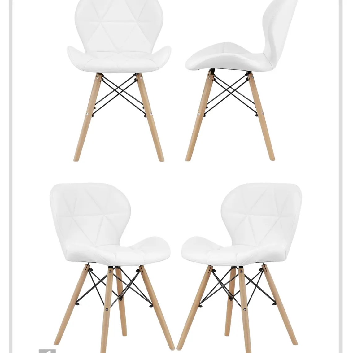 Pack 4 Sillas Radar 3