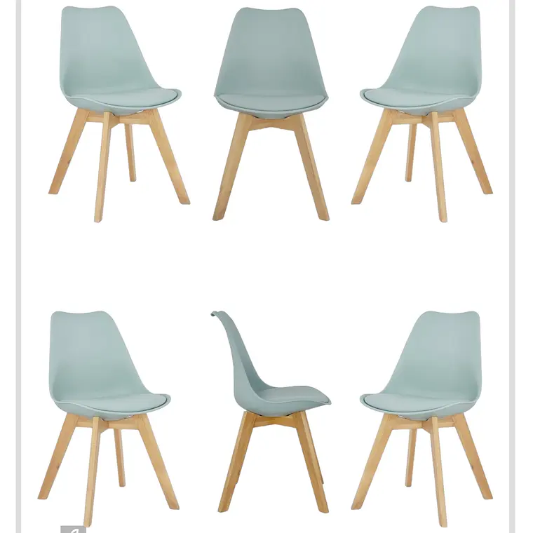 Pack 6 Sillas Tulip 1
