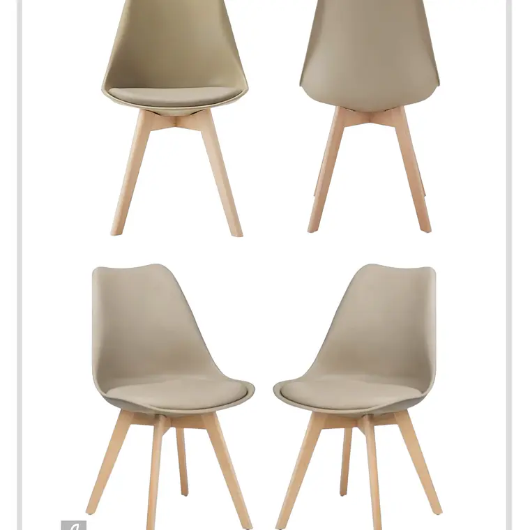 Pack 4 Sillas Tulip 6