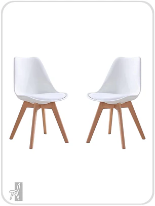 Pack 2 Sillas Tulip