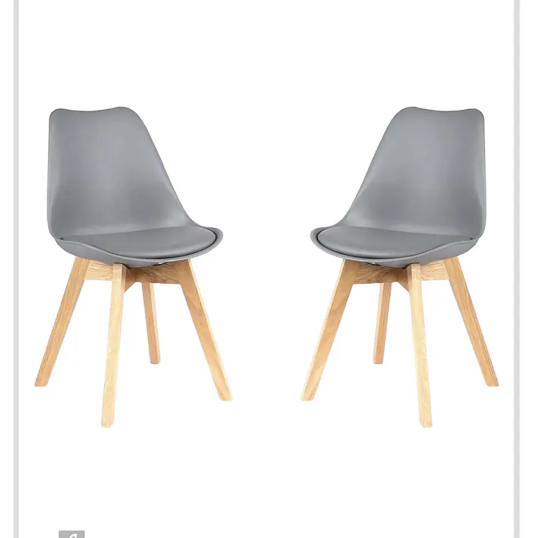 Pack 2 Sillas Tulip 4