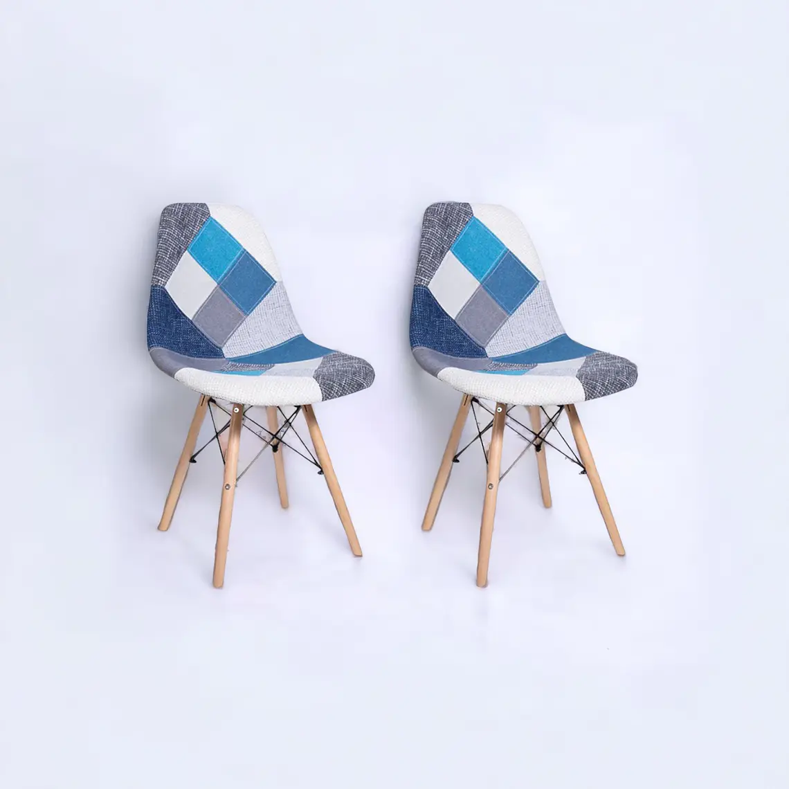 Pack 2 Sillas Patchwork 2