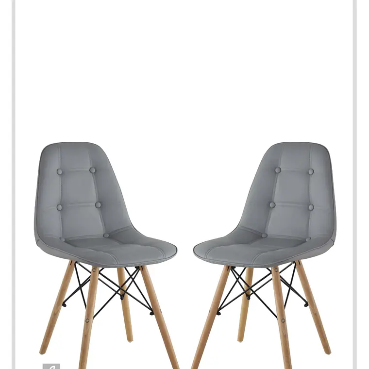 Pack 2 Sillas Buckle 4