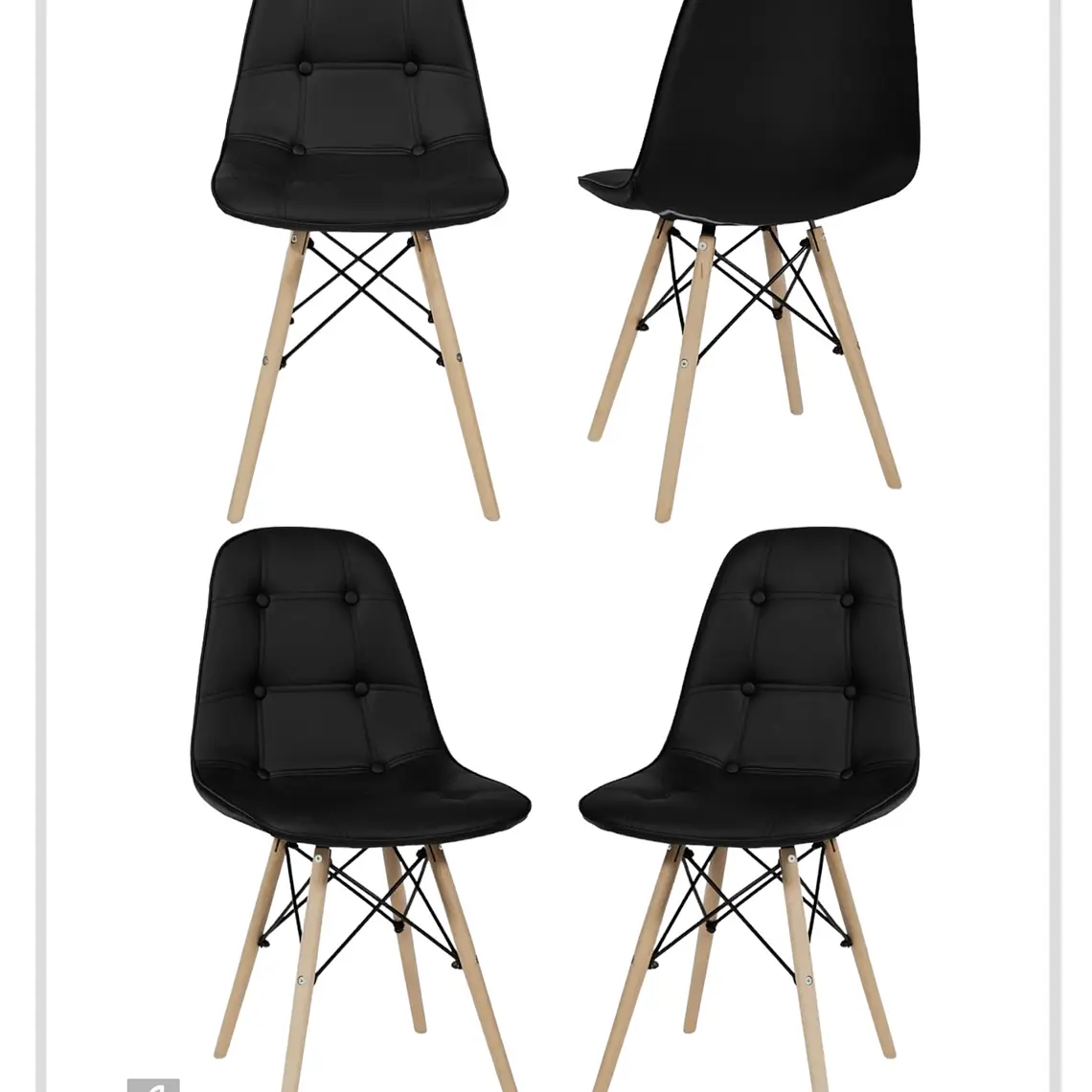 Pack 4 Sillas Buckle 1