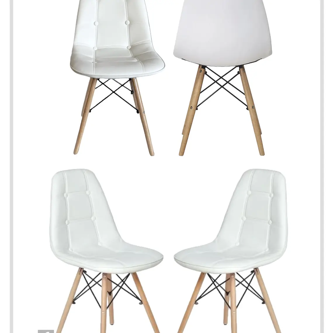 Pack 4 Sillas Buckle 2