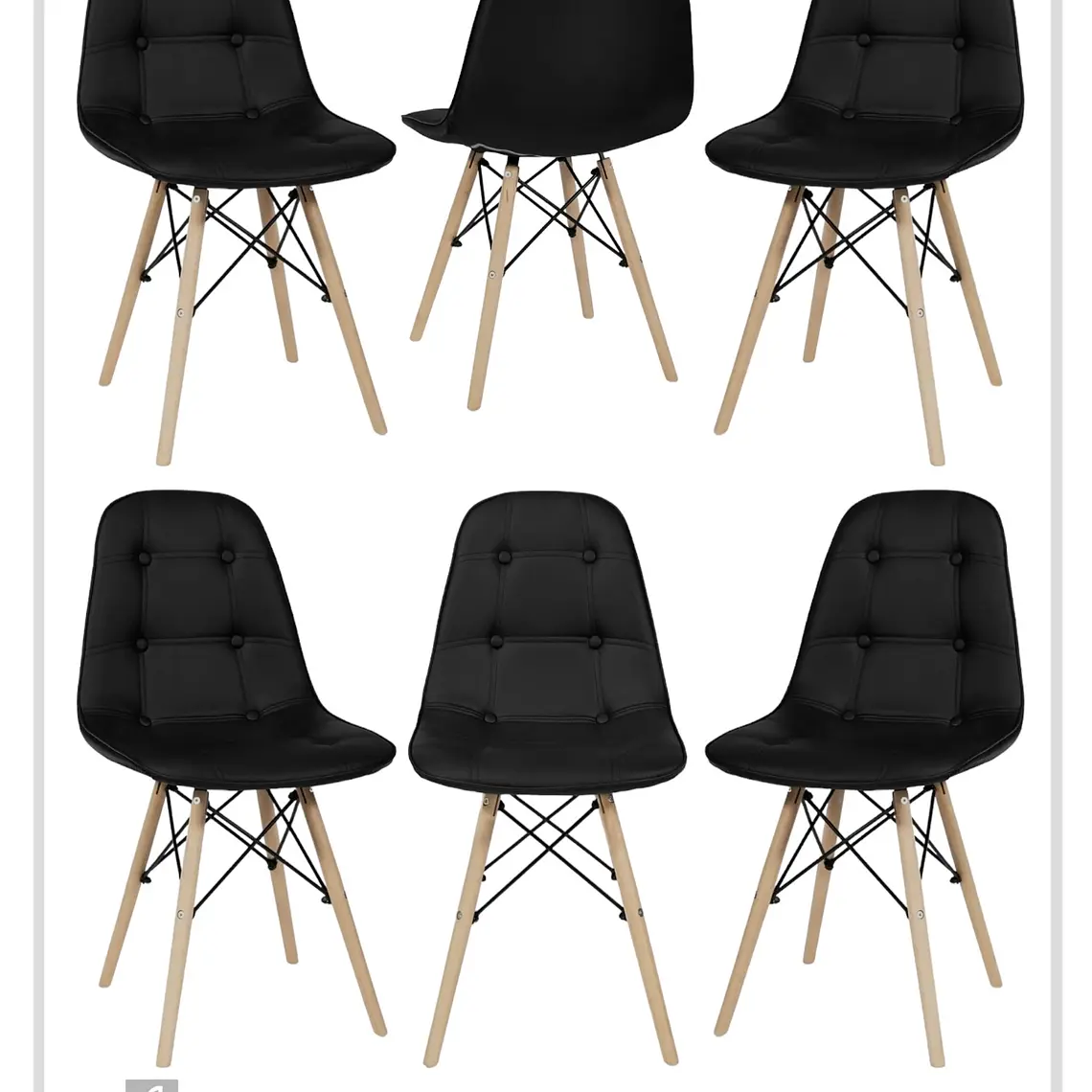 Pack 6 Sillas Buckle 1