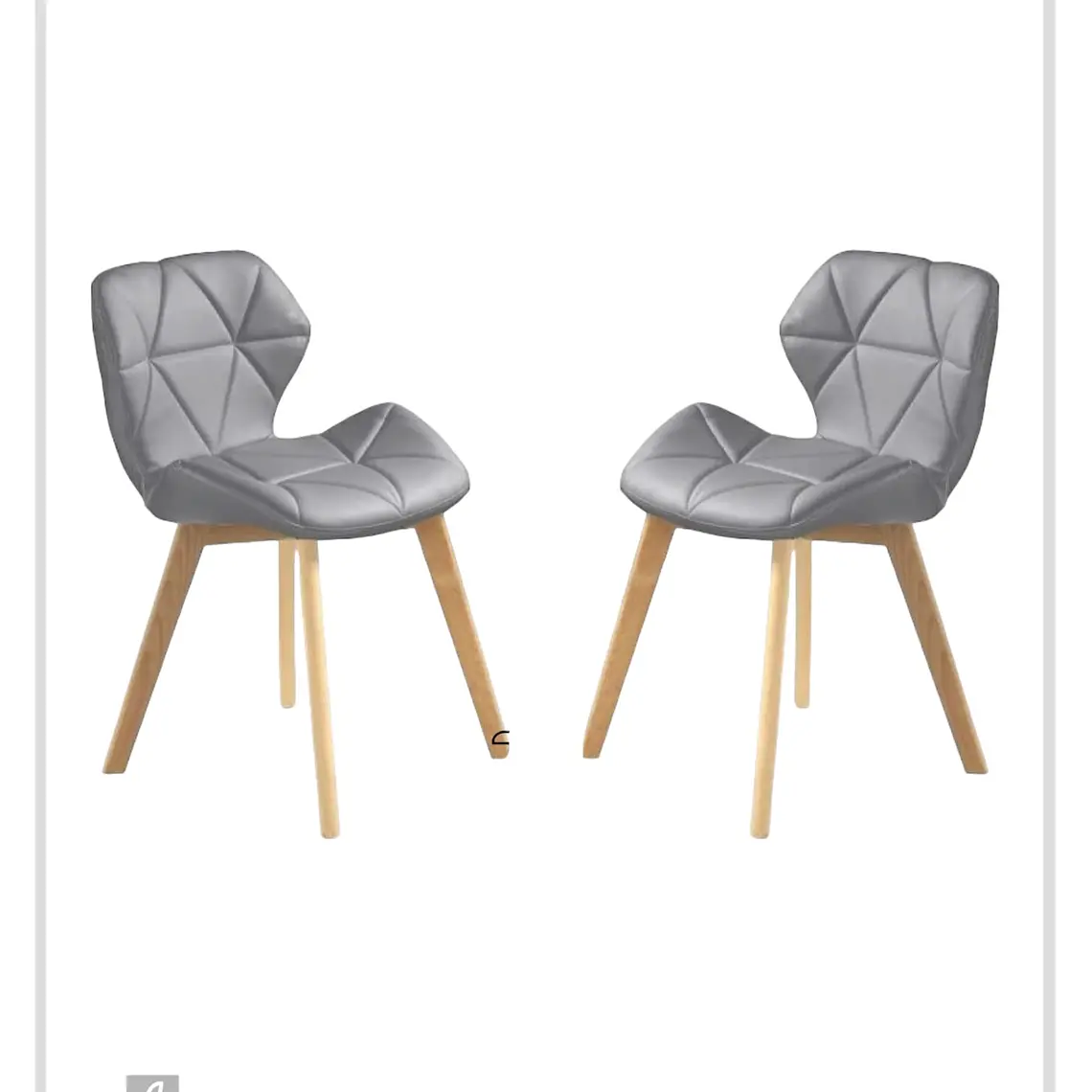 Pack 2 Sillas Radar Fiori 2