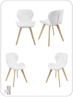 Pack 4 Sillas Radar Fiori