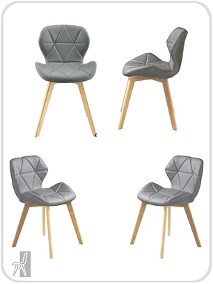 Pack 4 Sillas Radar Fiori