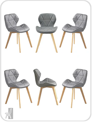 Pack 6 Sillas Radar Fiori