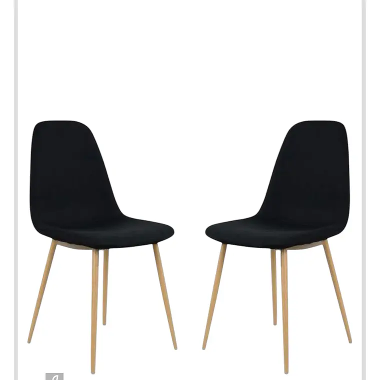 Pack 2 Sillas Scoop Wood 2