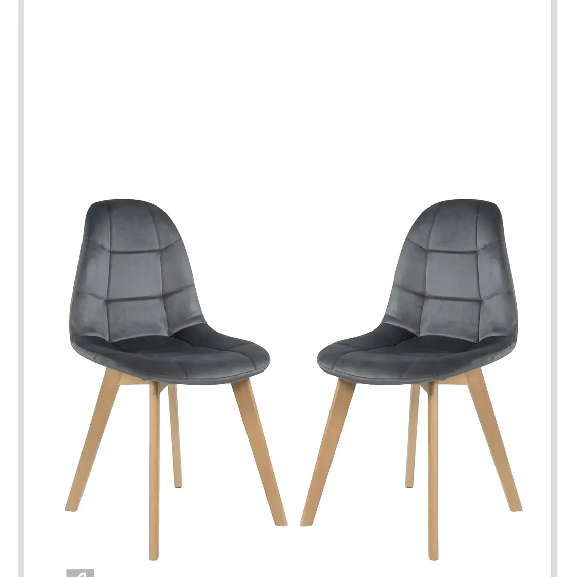 Pack 2 Sillas Capitoné 2