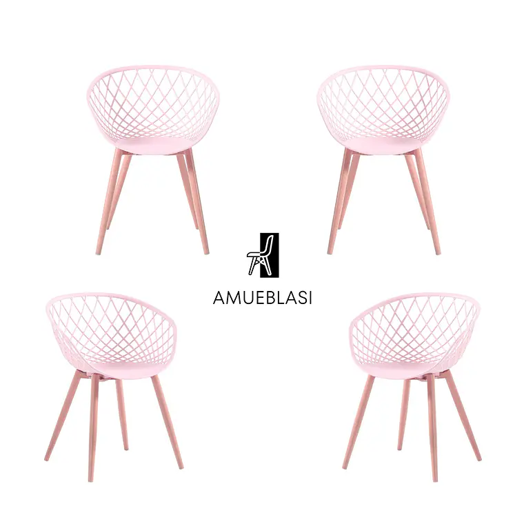 Pack 4 Sitiales Mesh 4