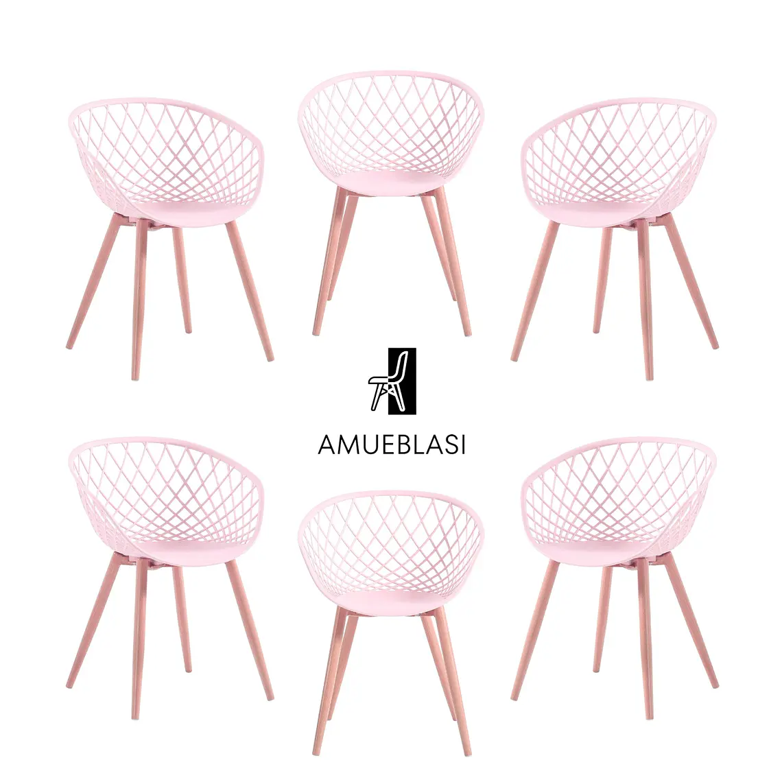 Pack 6 Sitiales Mesh 4