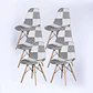 Pack 6 Sillas Patchwork - Miniatura 1