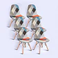 Pack 6 Sillas Patchwork - Miniatura 2