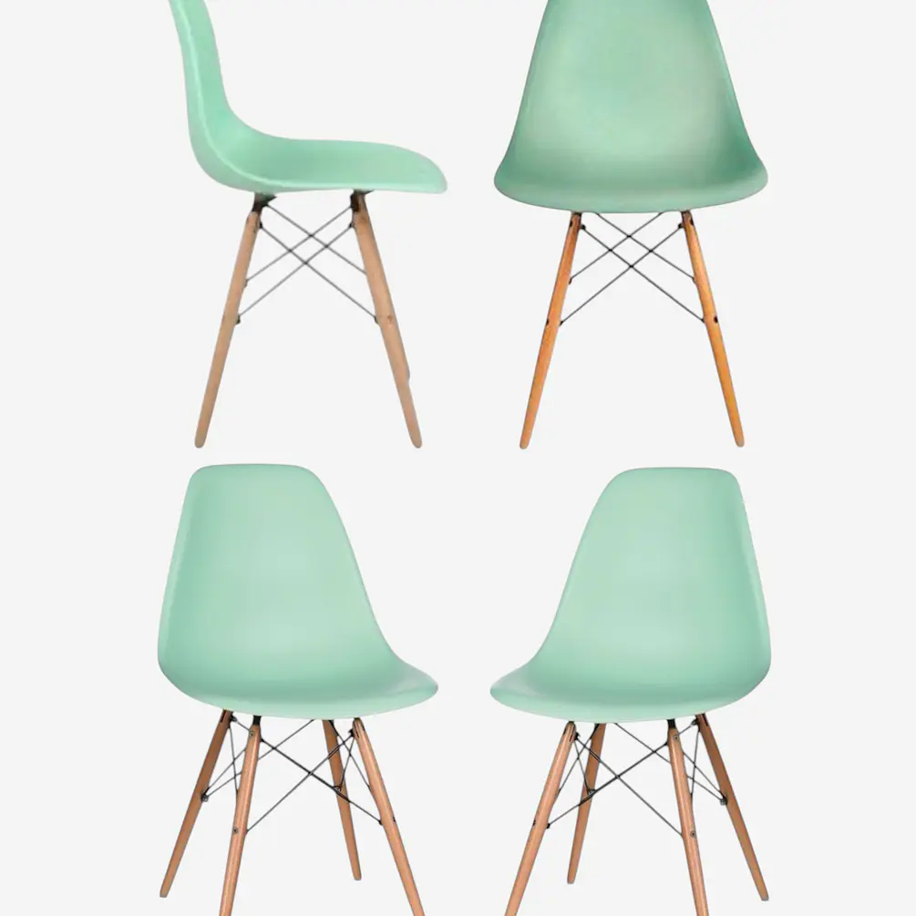 Pack 4 Sillas Eames 1
