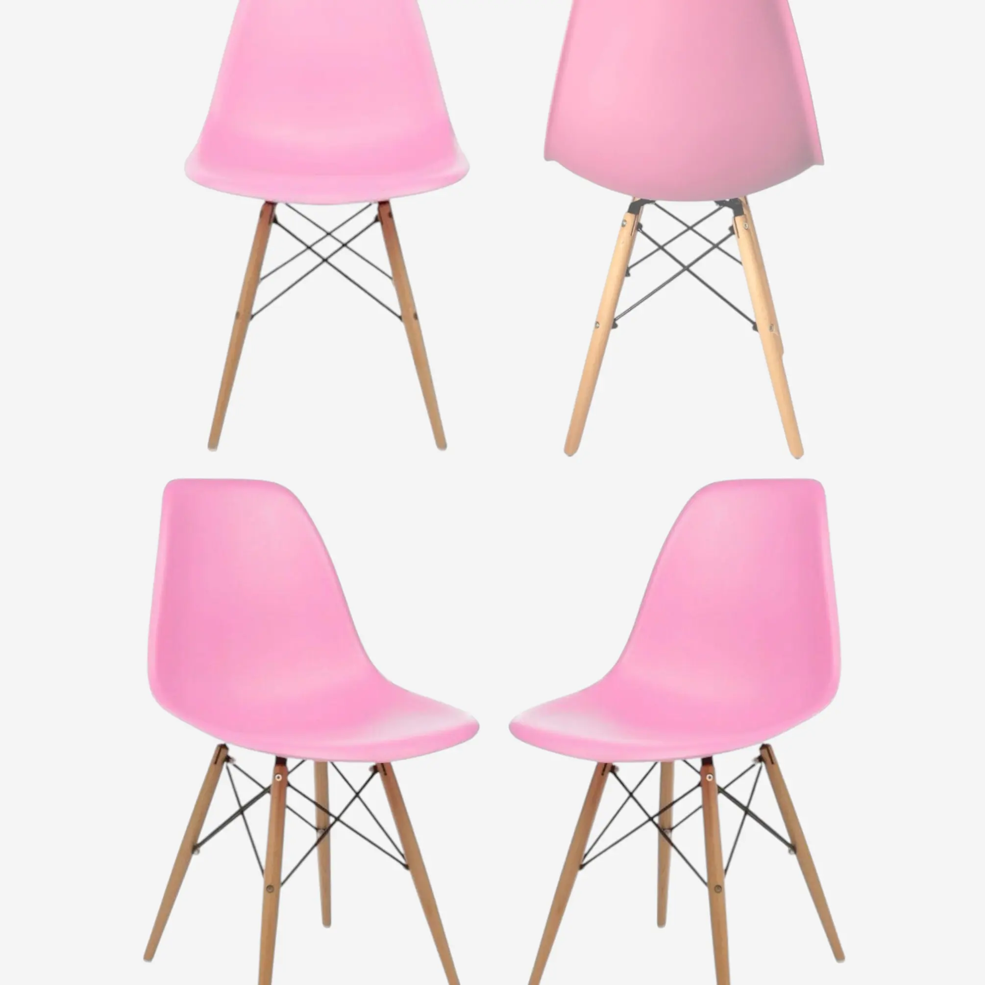 Pack 4 Sillas Eames 6