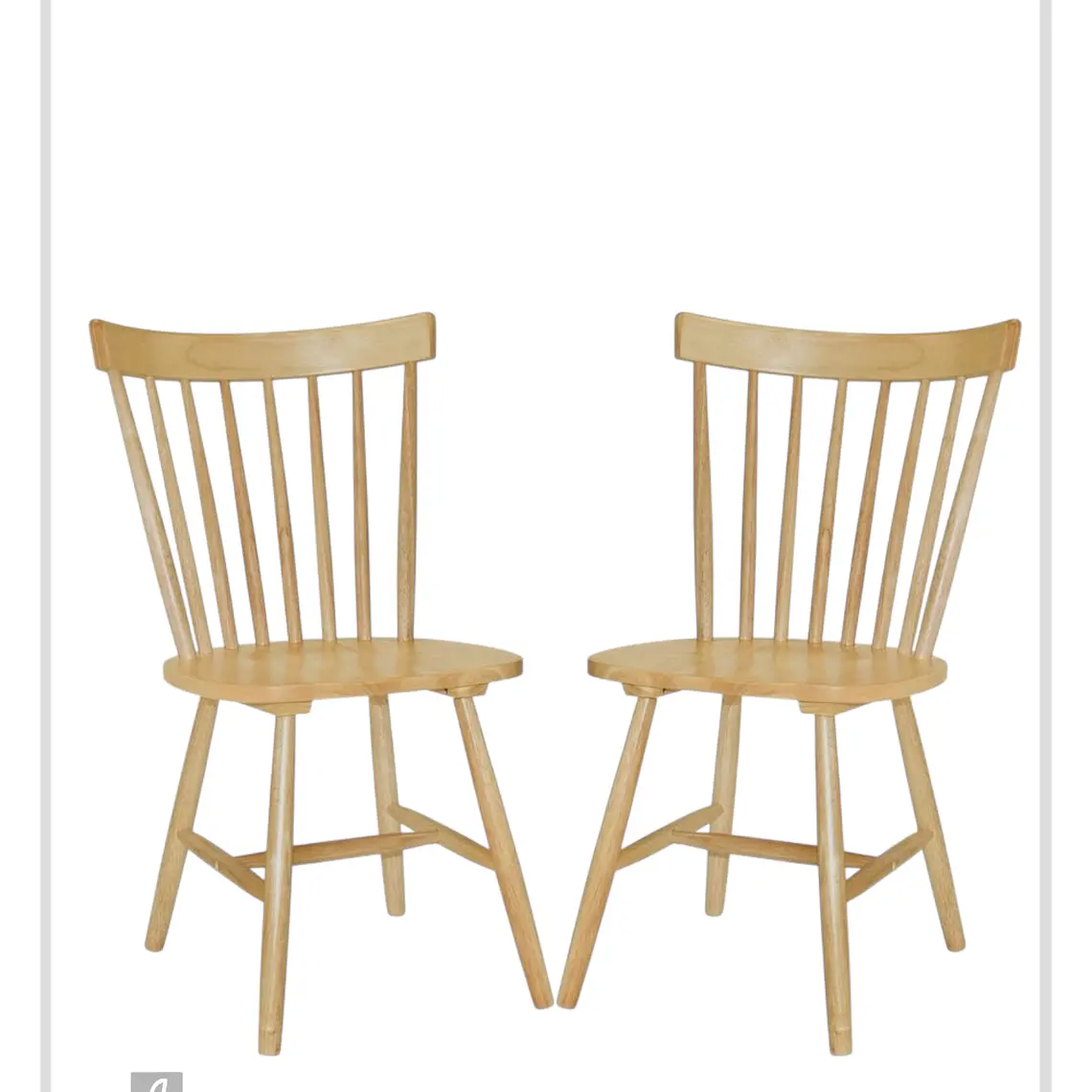 Pack 2 Sillas Windsor Madera 2