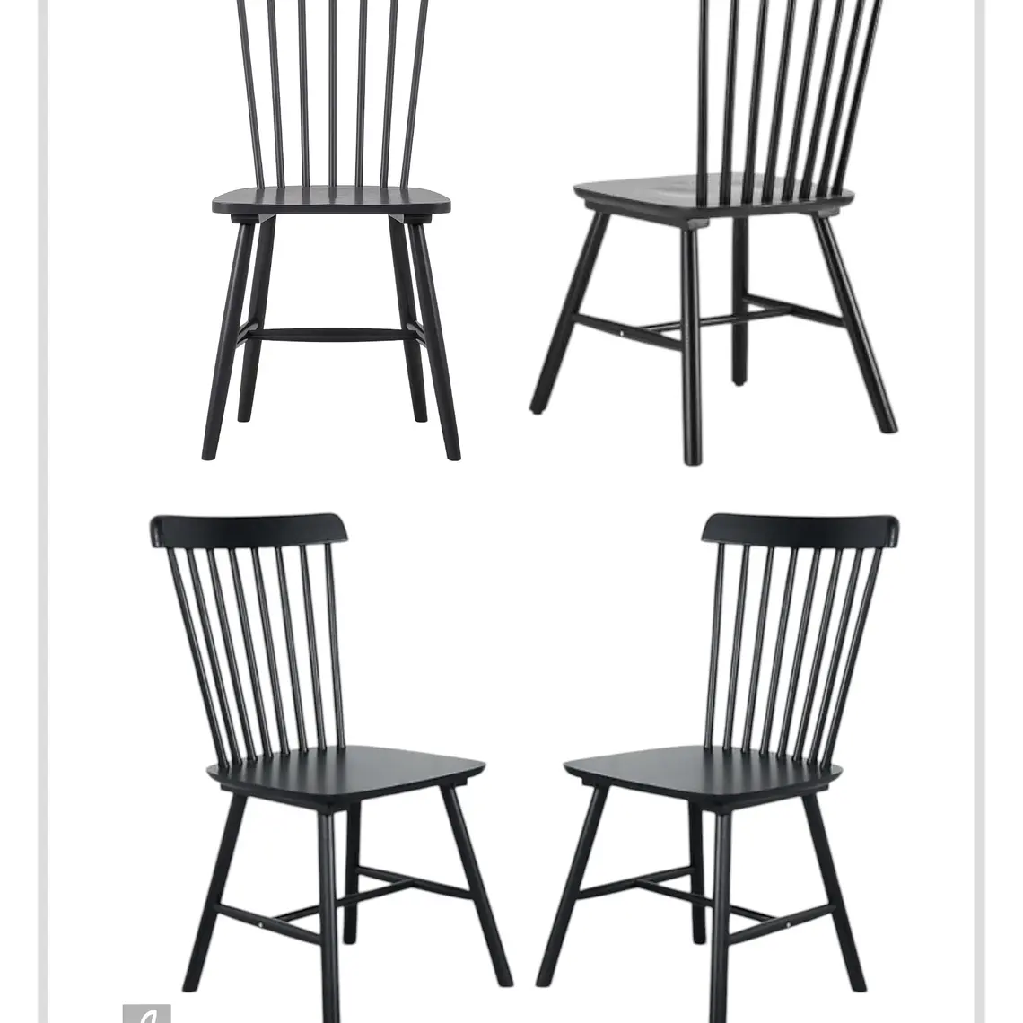 Pack 4 Sillas Windsor Madera 3