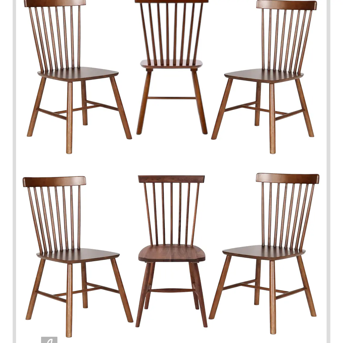 Pack 6 Sillas Windsor Madera 1