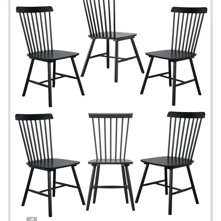 Pack 6 Sillas Windsor Madera 3