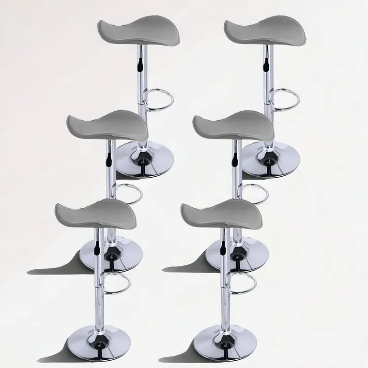 Pack 6 Taburetes Bar Regulares 2