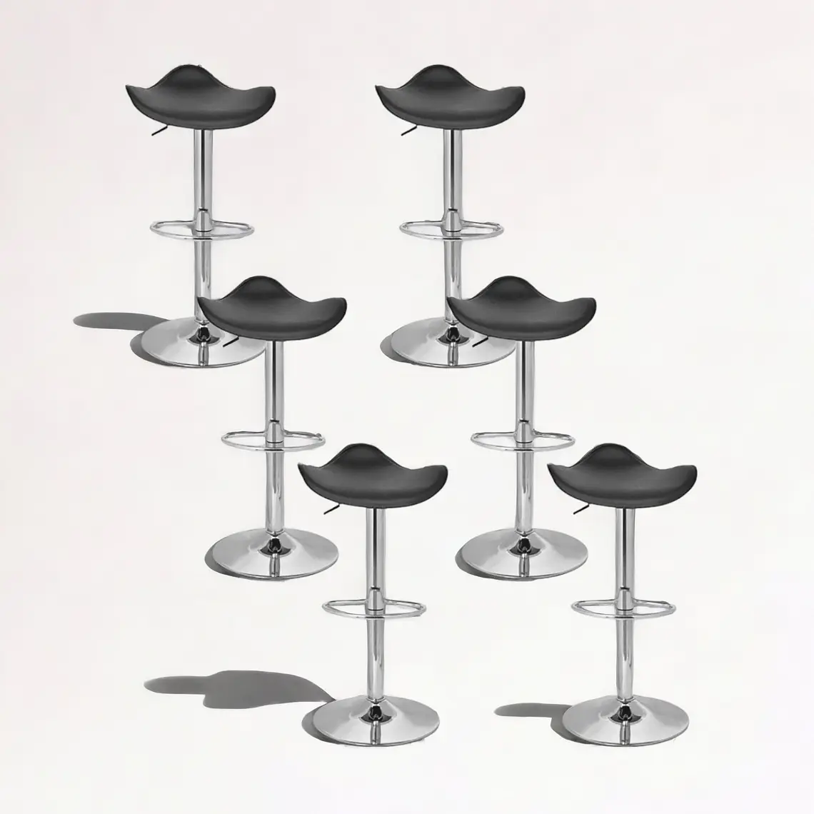 Pack 6 Taburetes Bar Regulares 3