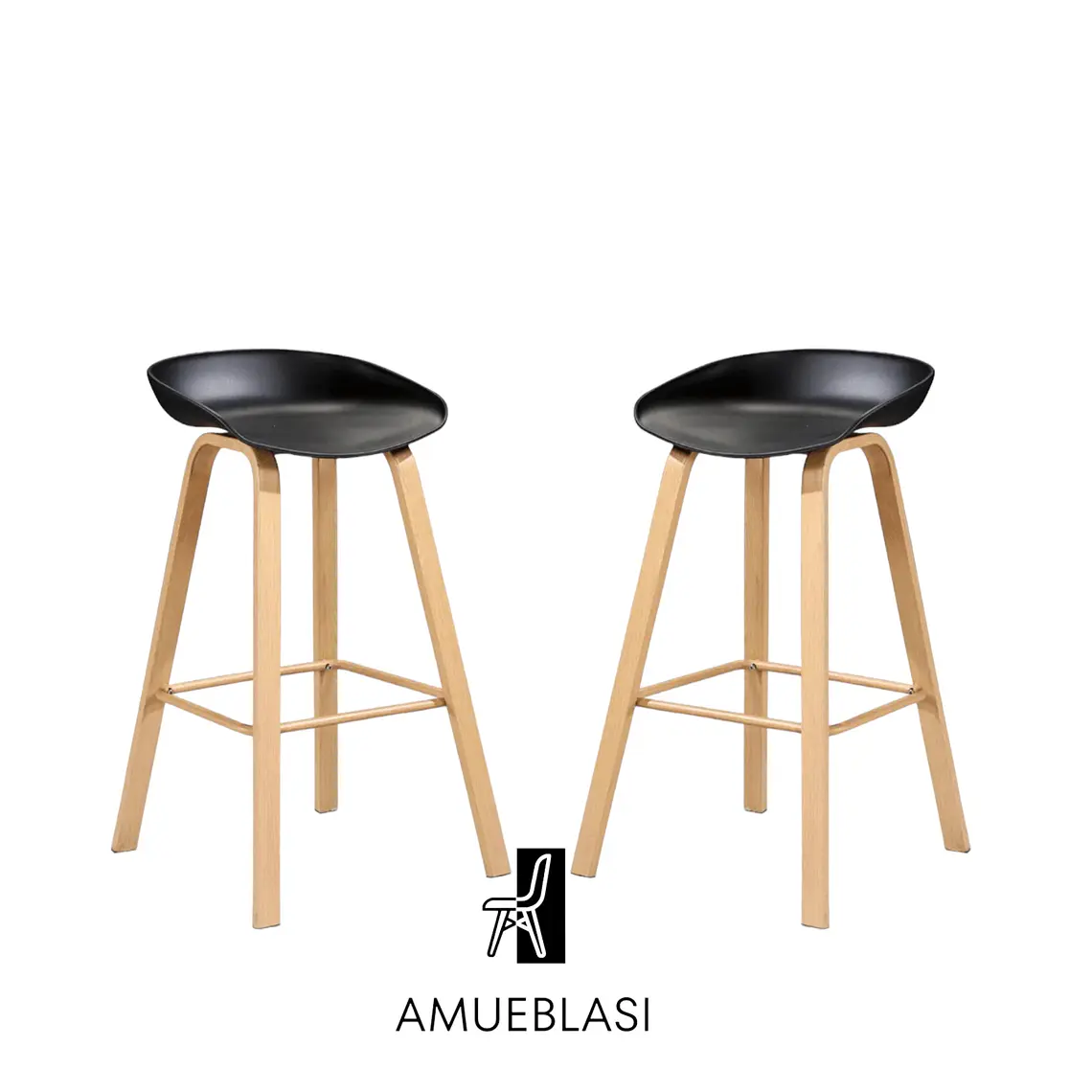 Pack 2 Taburetes Nordic 1