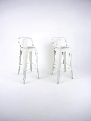 Pack 2 Taburetes Tolix 66 cm