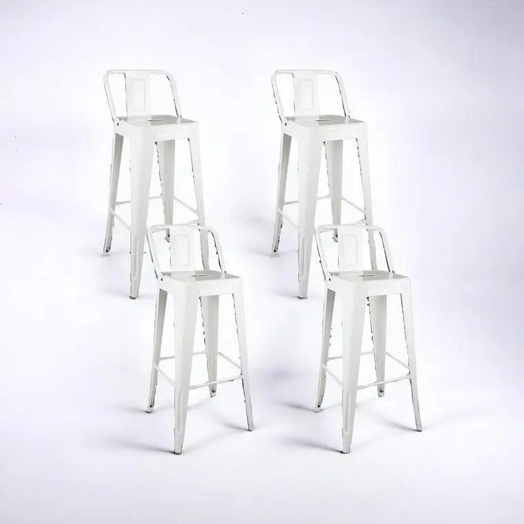 Pack 4 Taburetes Tolix 66 cm 3