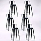 Pack 6 Taburetes Tolix 77 cm - Miniatura 1