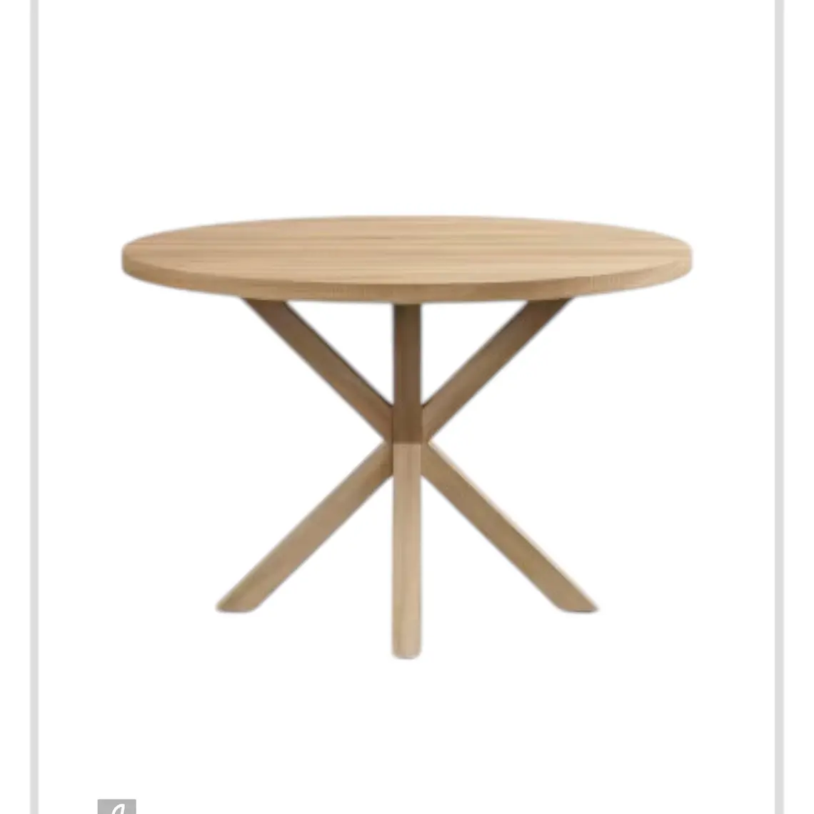 Mesa Redonda Madera MDF Madrid 1