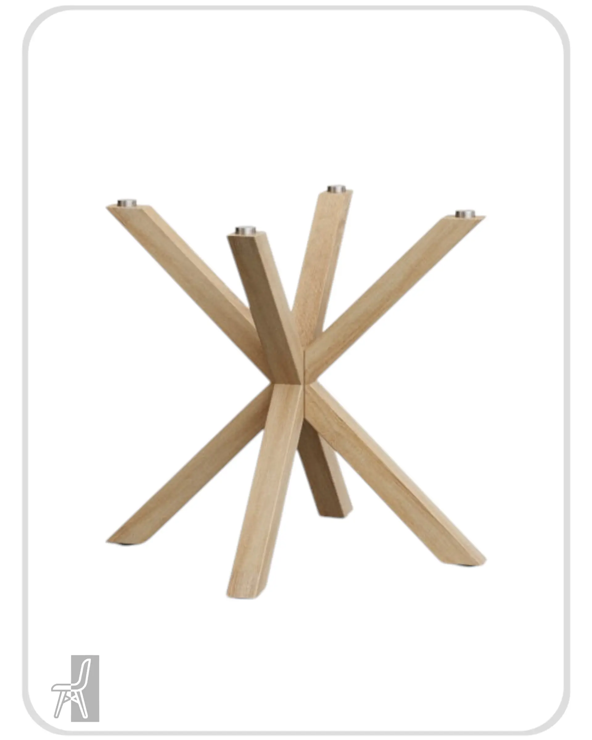 Mesa Redonda Madera MDF Madrid 2
